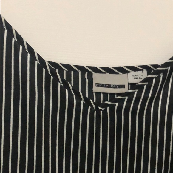 Noisy May asymmetrical satin sun dress - Picture 2 of 3